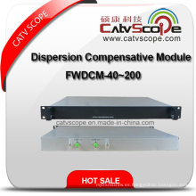 Dcm, módulo compensador de dispersión, longitud de fibra compensatoria: 40-200 km